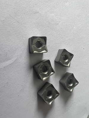 OEM Cast Iron Tungsten Carbide Milling Sisipan Pisau Pemotong Logam SNMU130508 Sisipan Alat Pemotong