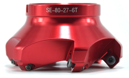 SE12 Wajah Penggilingan Aluminium Cutter Kepala Pemotong Penggilingan Shell Kecepatan Tinggi