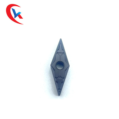 Nc Turning Tool VNMG160404-TM Memproses Bagian Baja, Sisipan Tungsten Carbide Stainless Steel