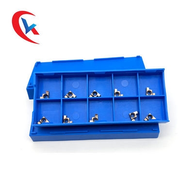GER-A PVD Coating Carbide Grooving Sisipan Dengan Kekerasan HRA 91.8