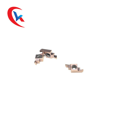 Lebar Slot GER-E 1.0-4.5mm Cutting Edge 2 Sisipan Per Paket 10 Sisipan Grooving Karbida
