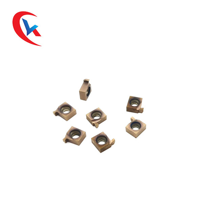 Model 6GR Alat Bubut Otomatis Lapisan Perunggu Carbide Grooving Sisipan HRA91.8