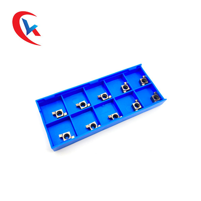 8GR PVD Coating Carbide Grooving Sisipan 10 Sisipan Per Pak untuk Mesin CNC