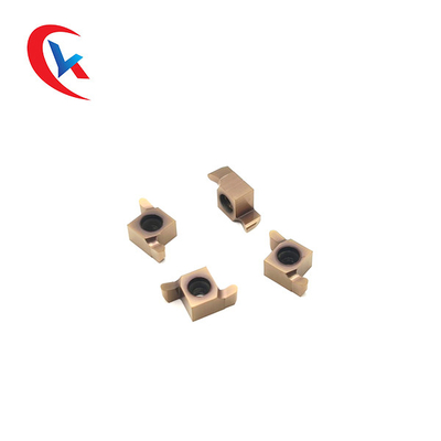 9GR-R PVD Coaing 10 Insert Per Pack Kompatibel dengan Mesin CNC Carbide Grooving Insert