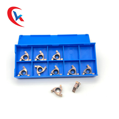 16NR Snap Ring Groove Aplikasi Sisipan Grooving Karbida Alat Presisi Tinggi