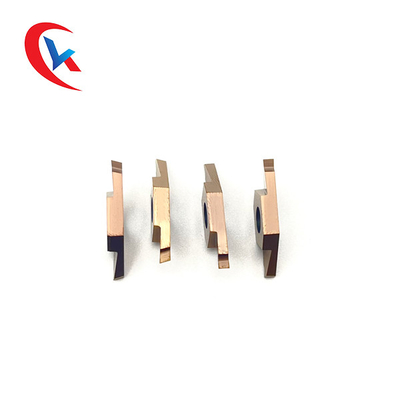 TKF12RL200-S16 Lebar 0,5-2.0mm Sisipan Lapisan PVD Untuk Slot Mesin Bubut Putar