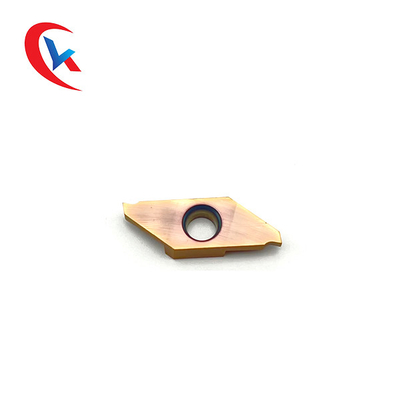 TKF16R200-S16 Untuk mesin bubut putar Lebar Slot 1.0-3.0mm Pengolahan Pelapisan PVD Sisipan Grooving Karbida