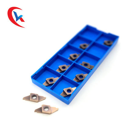TKF16R200-S16 Untuk mesin bubut putar Lebar Slot 1.0-3.0mm Pengolahan Pelapisan PVD Sisipan Grooving Karbida
