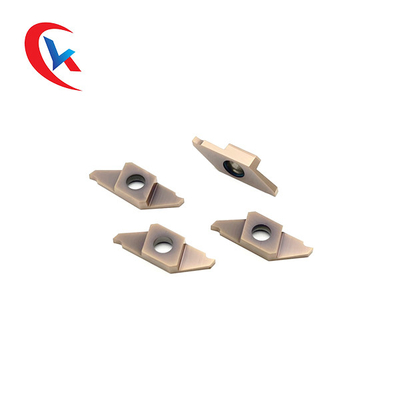 TKF16R200-S16 Untuk mesin bubut putar Lebar Slot 1.0-3.0mm Pengolahan Pelapisan PVD Sisipan Grooving Karbida
