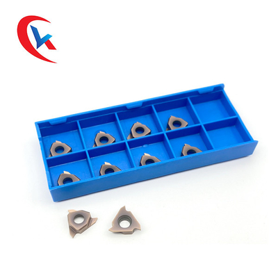 TGF32R100 Lebar Slot Khusus 3 Tepi Tajam Lapisan PVD Sisipan Grooving Karbida Pisau Tangan Kiri