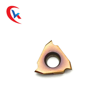 TGF32R200-R0.75 Lebar Slot Kustom 3 Tepi Pemotong Lapisan PVD Sisipan Grooving Karbida Pisau Tangan Kiri