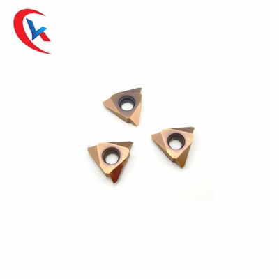 Sisipan Penggilingan Benang Vertikal MTT43R6004 Lapisan Perunggu Sisipan Tungsten Carbide Tahan Aus
