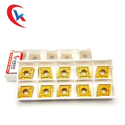 CNMG120404-TM Tungsten Carbide Menyisipkan Lapisan Kimia Untuk Bagian Baja