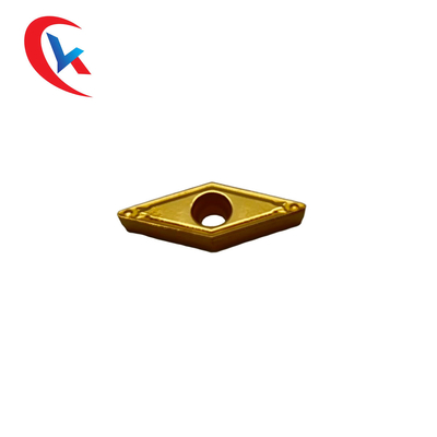 VBMT110304-HQ Sisipan Membosankan Dilapisi Kimia Kuning Untuk Sisipan Baja Tungsten Carbide