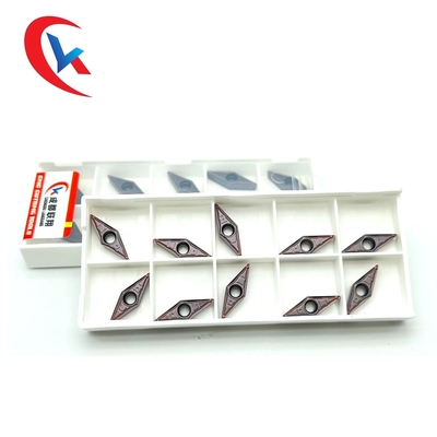 VBMT110304-MV Lapisan Fisik Sisipan Tungsten Carbide Dengan 2 Tepian Tajam
