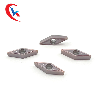 VBMT110304-MV Lapisan Fisik Sisipan Tungsten Carbide Dengan 2 Tepian Tajam