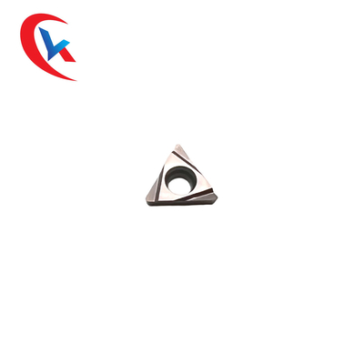 TPGH090202L-S 60° Sisipan Tungsten Carbide Sudut Tajam Untuk Pemesinan