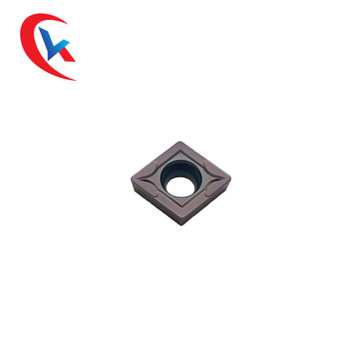 CCMT120404 Lapisan Fisik Sisipan Tungsten Carbide Tahan Aus