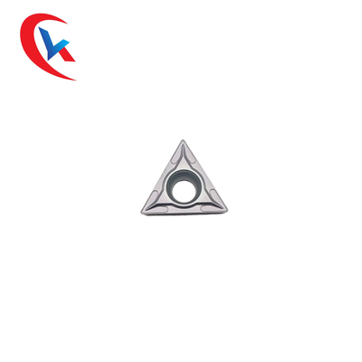 TCMT16T304 Mesin CNC Tungsten Carbide Sisipan Finishing Baja Tahan Karat