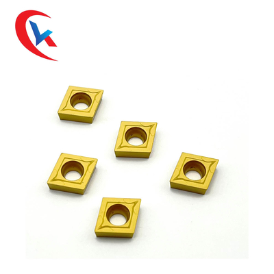 CCMT120404 Tungsten Carbide Menyisipkan Lapisan Kimia Khusus Untuk Bagian Baja