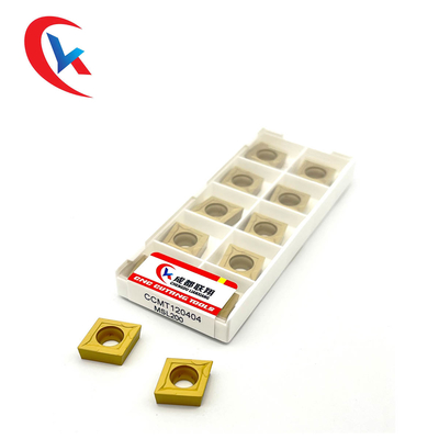 CCMT120404 Tungsten Carbide Menyisipkan Lapisan Kimia Khusus Untuk Bagian Baja