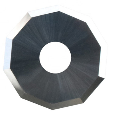 Stainless Steel Tungsten Carbide Circular Blade Untuk Mesin Fiber Paper Cutter Blade