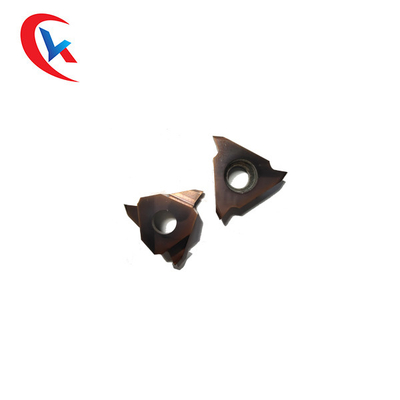 Dangkal Melalui Alat Slotting Blade GBA43L200-R100 Carbide Grooving Sisipan
