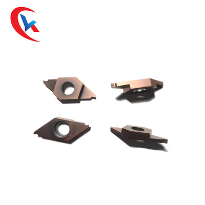 ISO Tungsten Carbide Sisipan TKF12L150-S Untuk Bagian Slotting Dan Slotting Carbide Grooving Sisipan