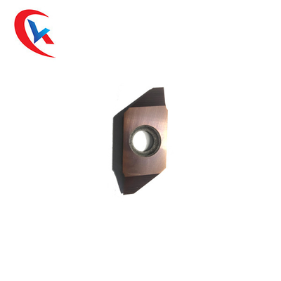 Blade Berulir yang Dipasang Secara Vertikal TTP55FR-8B Walking Blade Slotting Tool Carbide Grooving Sisipan