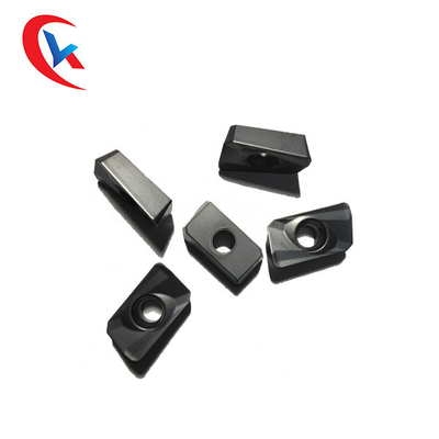 Solid Tungsten Carbide Milling Sisipan Memutar Lapisan PVD Untuk Sisipan Tungsten Carbide CNC