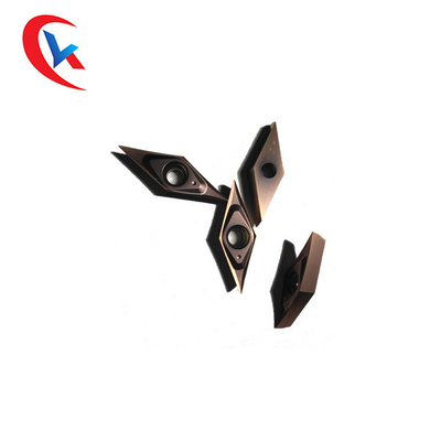 Tahan Aus CNC Tungsten Carbide Turning Inserts VCGT110302ML Carbide Grooving Inserts