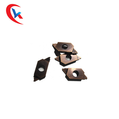Sisipan Karbida Tungsten Sisipan Alat Bubut Slot Pemotong Sisipan Grooving Karbida Kustom CNC