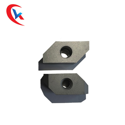 Baja Kosong CNC Tungsten Carbide Alat Pemotong Masukkan Warna Hitam