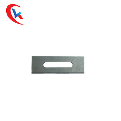 90.5 - 91.5 HRA Tungsten Carbide Tool Blade Disesuaikan Untuk Memotong Film Plastik
