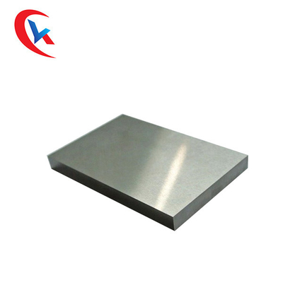 anti korosi Plat Tungsten Carbide Datar Silver Grey Ground