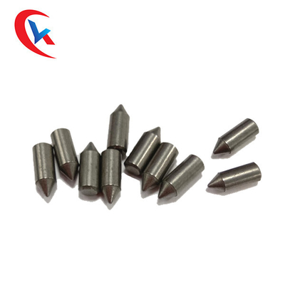 Ujung Pemotongan Karbida Tungsten Tanah Pin HRA 92 ketahanan aus Suku Cadang Aus Tungsten Karbida