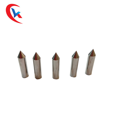 Tip Tungsten Carbide Kekerasan Tinggi Jarum Bagian Keausan Tungsten Carbide yang Dipoles Tanah