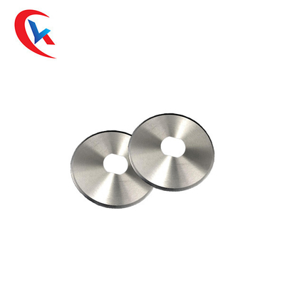 Tungsten Carbide Cutting Circular Slitter Blades Metal Coil Disesuaikan