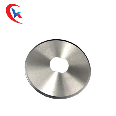 Tungsten Carbide Cutting Circular Slitter Blades Metal Coil Disesuaikan