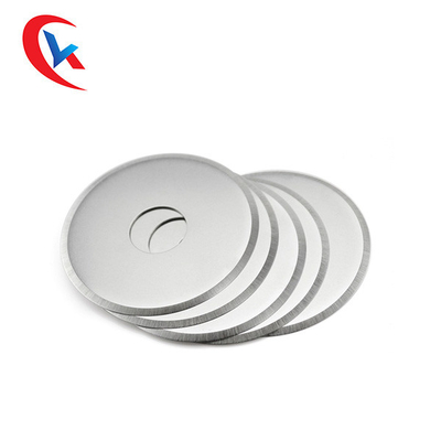 Pisau Pemotong Bulat Butir Halus Cakram Pemotong Tungsten Carbide Abu-abu Dengan Tepi Tajam