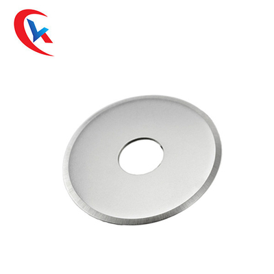 Pisau Pemotong Bulat Butir Halus Cakram Pemotong Tungsten Carbide Abu-abu Dengan Tepi Tajam