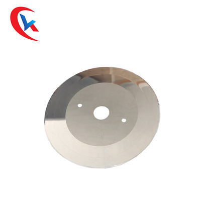 Round Carbide Circular Slitter Blades Alat Pemotong Untuk Industri Kertas
