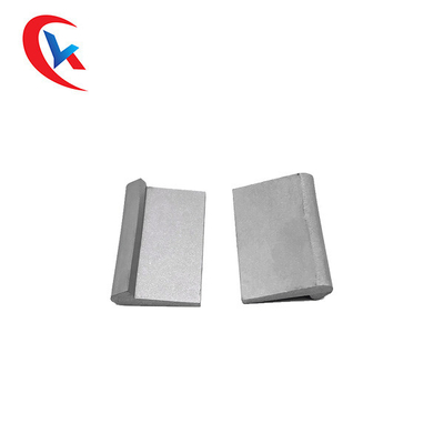Rammer Tungsten Carbide Wear Parts Teeth Ground Untuk Peralatan Kereta Api