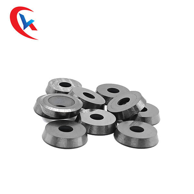 Round Tungsten Carbide Woodworking Tool Cutter Insert Penggantian tanah