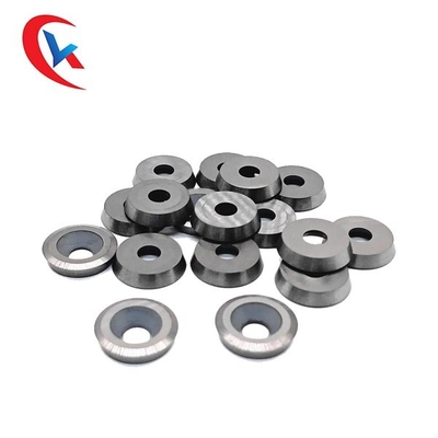 Round Tungsten Carbide Woodworking Tool Cutter Insert Penggantian tanah