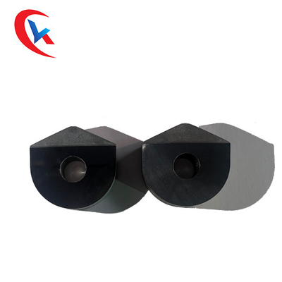 Semi Circle Fine Milling Blade Pemotong CNC Tungsten Carbide Tool Tahan Aus