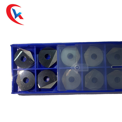 Semi Circle Fine Milling Blade Pemotong CNC Tungsten Carbide Tool Tahan Aus