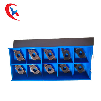 Sisipan Karbida Tungsten Sisipan Alat Bubut Slot Pemotong Sisipan Grooving Karbida Kustom CNC