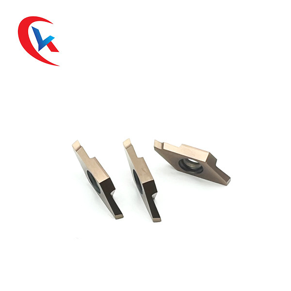 TKF12RL200-S16 Lebar 0,5-2.0mm Sisipan Lapisan PVD Untuk Slot Mesin Bubut Putar