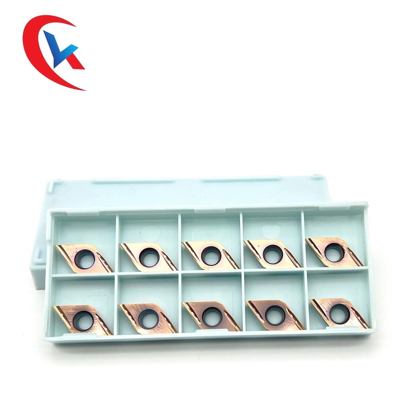 Sermeted Boring Carbide Bubut Alat Sisipan CVD Coating Moving Machine Pisau Cermet Sisipan Tungsten Carbide
